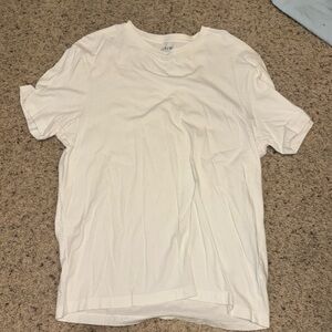 Large white jcrew men’s short sleeve shirt